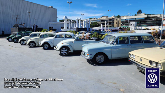 Exposição de Carros Antigos no Ilha Plaza 36