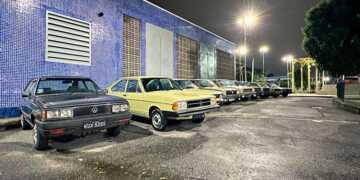 Homenagem do Opala Clube - RJ aos 50 anos do Passat